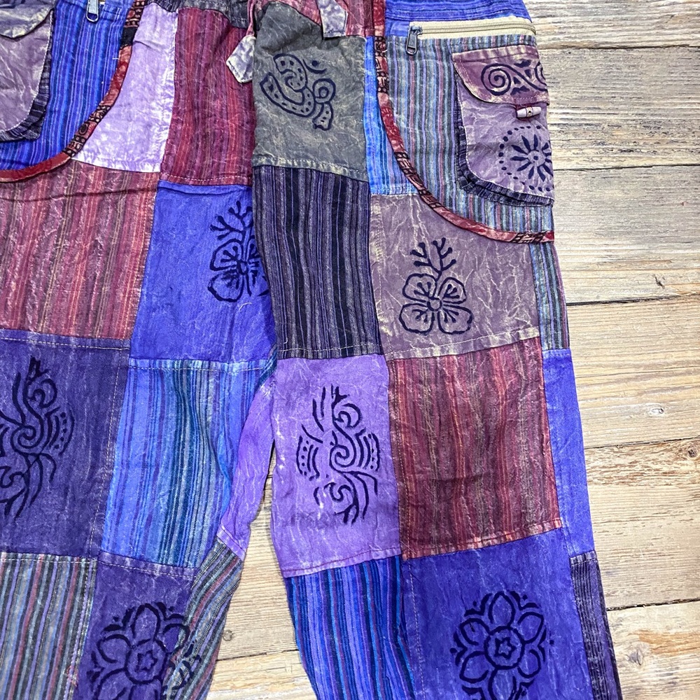 Hippie patchwork pants - Picture 2 of 4